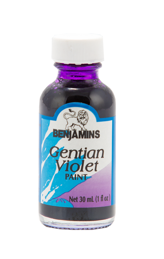 Benjamins Gentian Violet Paint, 30ml